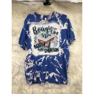 Graphic Tye Dye T-Shirt, Bougie like Natty in the Styrofoam, Natty Daddy, SZ XL